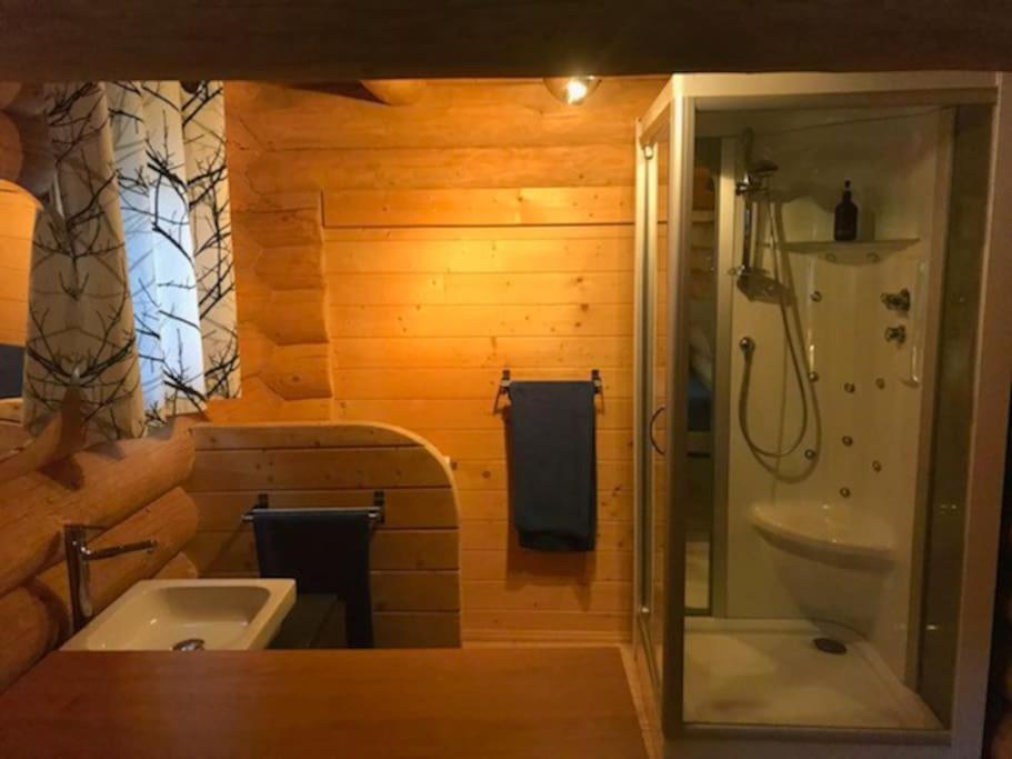 Chalet Les Pins Blancs Allos Exterior foto